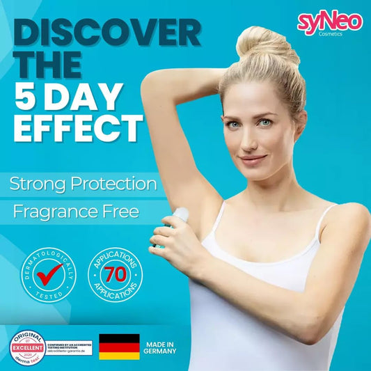 syNeo 5 antiperspirant Roll-On, roller for women and men, anti sweat deodorant antiperspirant deodorant, 1 pack (1 x 50ml)