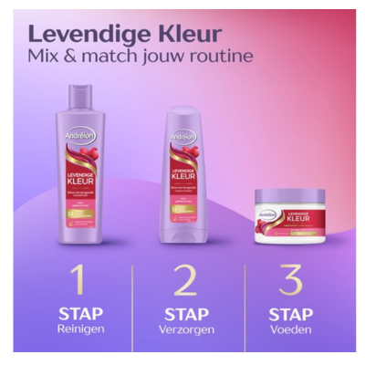 Andrélon - Conditioner - Levendige Kleur - 6 x 200 ml