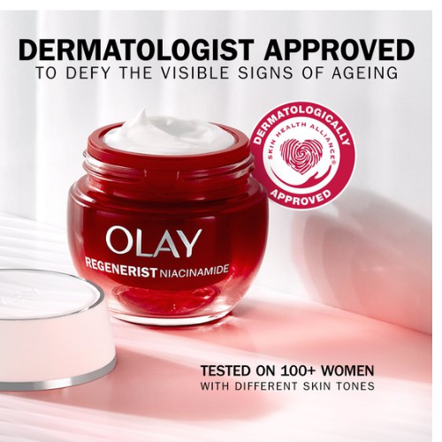 Olay Regenerist Niacinamide Hydraterende Dagcrème - Vernieuwt - Gaat Huidveroudering Tegen - 50 ml