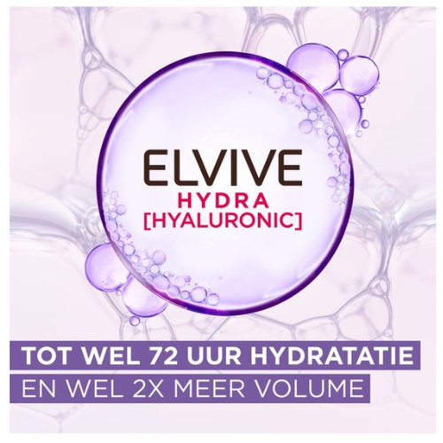 L'Oréal Paris Elvive Hydra Hyaluronic Shampoo - Voor verzwakt, futloos haar - voordeelverpakking - 6x 250 ml