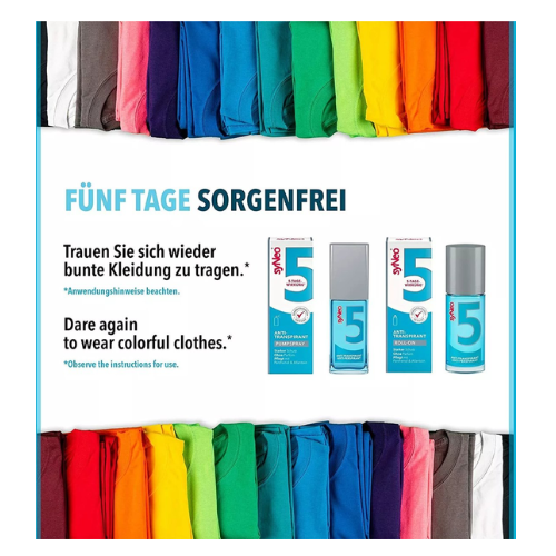 syNeo 5 - Deodorant Anti-transpirant Pompspray - voordeelverpakking - 6 x 30 ml