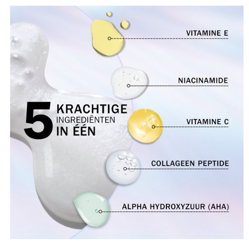 Olay Super Serum - 5 voordelen in 1 - Hydraterend Gezichtsserum 30 ml met Vitamine C & E & Niacinamide