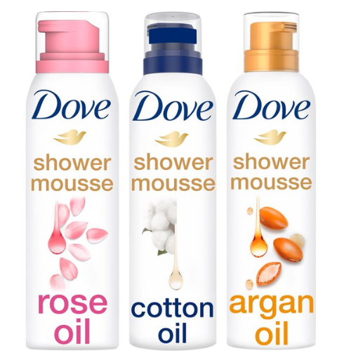 Dove Shower Mousse - Mix - 3 x 200 ml - Voordeelverpakking