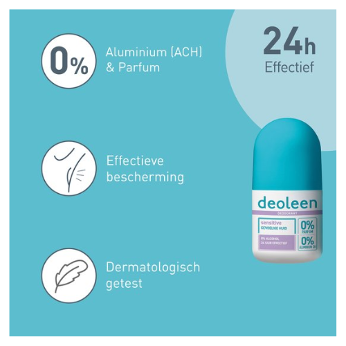 Deoleen Anti-transpirant - Roller Sensitive - 50ml