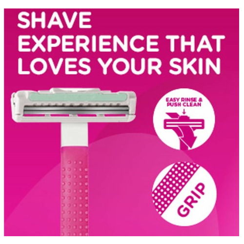 Wilkinson Sword Extra 2 Beauty Wegwerpscheermesjes-  voordeelverpakking - 3 x 15 stuks