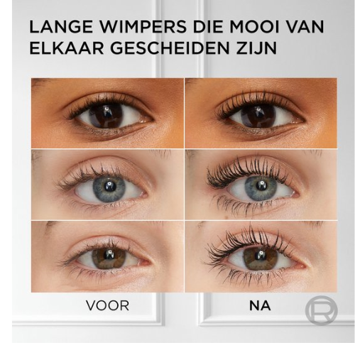 L’Oréal Paris Telescopic Mascara - Lengte mascara voor zichtbaar langere wimpers - Volume zonder klontjes - Zwart - 8ml