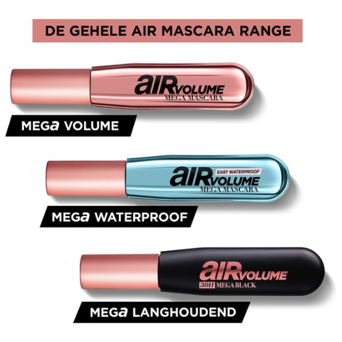 L'Oréal Paris Air Volume 30H Mega Black Mascara - 9,4ml