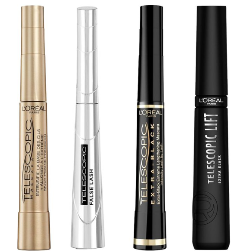 L’Oréal Paris False Lash Telescopic - Lengte Mascara voor Zichtbaar Langere Wimpers Verrijkt met Zwartpigmenten - Magnetic Black - Zwart - 8 ml