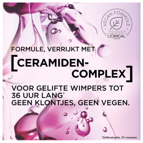 L'Oréal Paris Telescopic Lift Mascara - Mascara voor lange, gelifte wimpers en volume - Verrijkt met ceramidencomplex - Extra Black - Vegan - 9,9ML