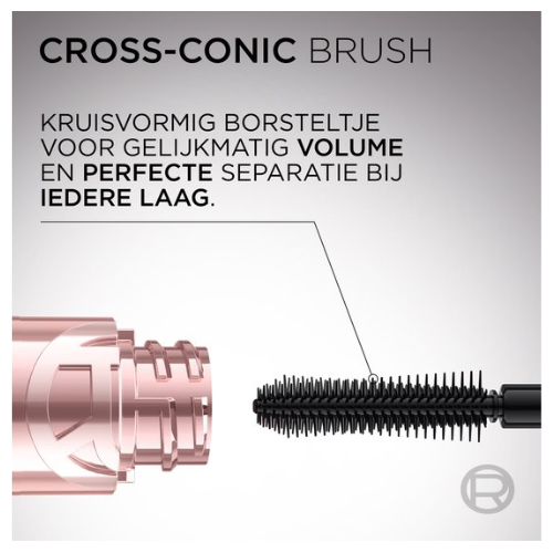 L’Oréal Paris Lash Paradise Big Deal Mascara - Opbouwbare volume en lengte - Zijdezachte applicatie zonder klontjes - Zwart - voordeelverpakking - 3 Stuks