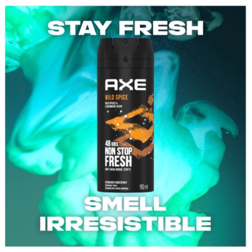 AXE Deo Spray Wild Spice - Voordeelverpakking 6 x 150 ml
