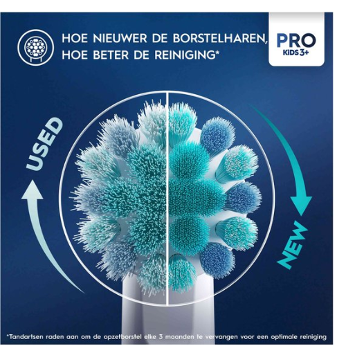 Oral-B Pro Kids Opzetborstels - Met Disney Frozen - 4 Stuks