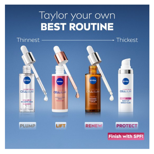 NIVEA Cellular Vitamine C Serum Gezicht - Gezichtsserum voor Stralende Huid - Anti-rimpel en Anti-Age - Skincare Met Vitamin C en E - 30ml