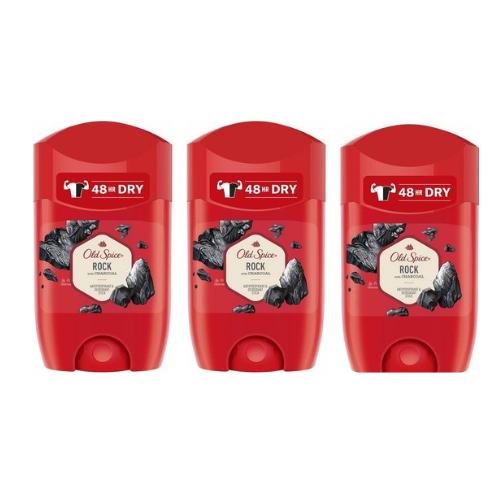 Old Spice Deo Stick - Rock - 3 x 50 ml