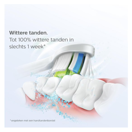 Philips Sonicare W2 Optimal White - Opzetborstels - 4 stuks - Zwart - HX6064/11