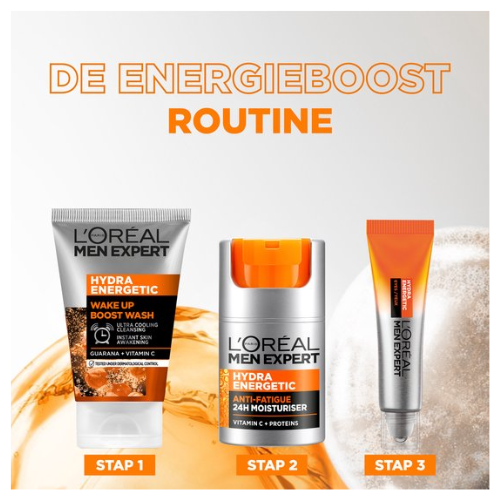 L'Oréal Paris Men Expert Hydrating Day Cream - For all skin types - Gives your skin an energy boost - 50ml