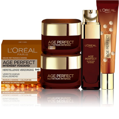 L'Oréal Paris Age Perfect Day Cream with Intensive Nourishing Manuka Honey - Powerful, Unprocessed Ingredient - Essential Nutrients and Minerals - 50 ml