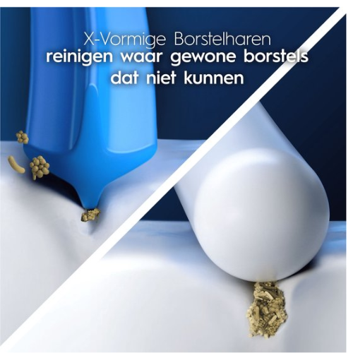 Oral-B Cross Action Pro - Opzetborstels - Met CleanMaximiser Technologie - 10 Stuks - Elektrische Tandenborstel Compatibel