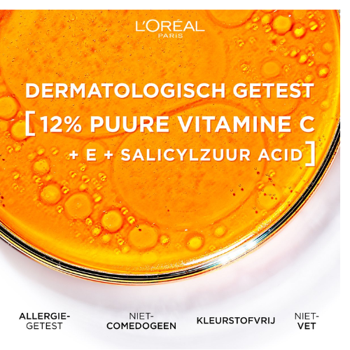 L'Oréal Paris Revitalift Clinical Pure Vitamin C 12% Serum - Formulated with Vitamin E and Salicylic Acid - 30ml