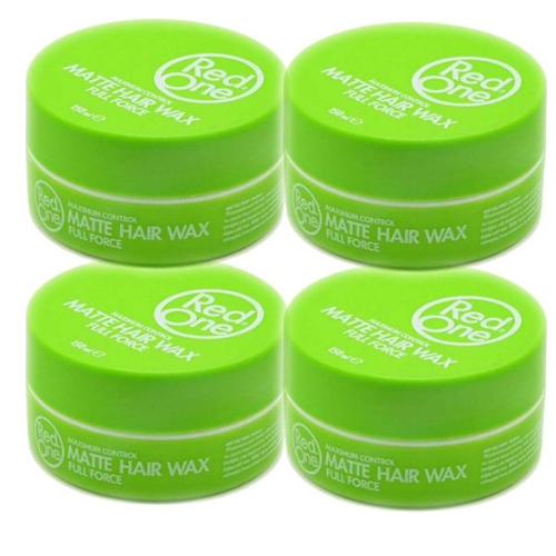 Red One Wax green matte Aqua - 4 x 150 ml