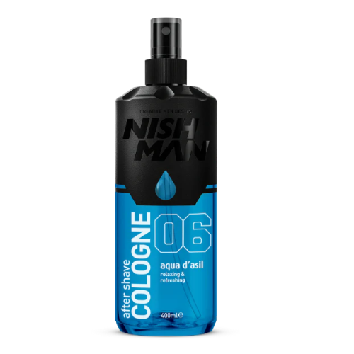Nishman After Shave Cologne - 06 Aqua d`asil -400 ml
