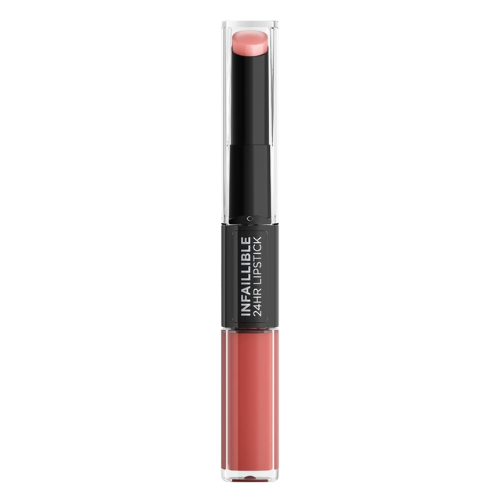 L'Oréal Paris Infaillible 24H Lipstick - Langhoudende 2-staps Lipstick met Vitamine E - 312 Incessant Russet - Rood - 5.7ml