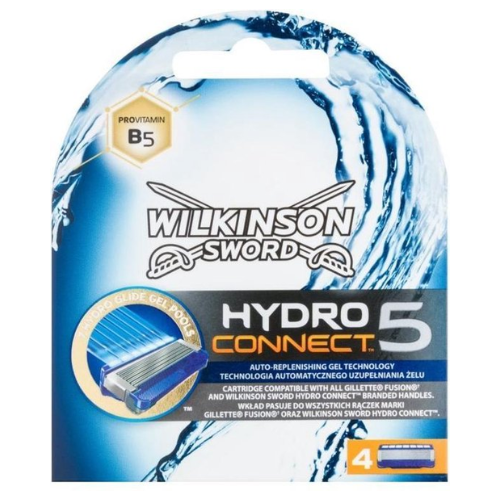 Wilkinson Sword Hydro 5 Connect Scheermesjes - 4 Stuks