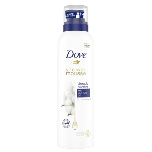Dove Shower Foam Deeply Nourishing Cotton Oil 200 ml