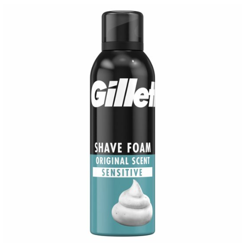 Gillette - Scheerschuim - Gevoelige Huid - 6 x 200ml