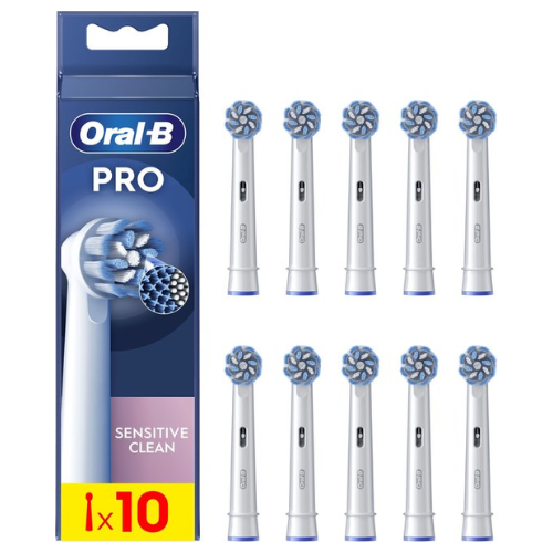Oral-B Pro Sensitive Clean - Opzetborstels - 10 Stuks