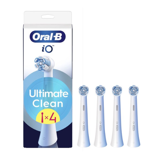 Oral-B iO Series Ultimate Clean - Originele opzetborstels - CrissCross borstelharen - 4 Stuks