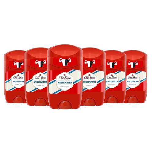 Old Spice Whitewater Stick - Voordeelverpakking 6x50ml - Deodorant