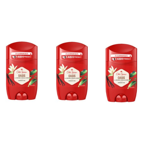 Old Spice Oasis deodorant stick 3 x 50 ML