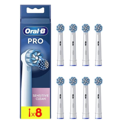 Oral-b PRO Sensitive Clean Opzetborstels 8 Stuks - Opzetborstels voor Elektrische Tandenborstel