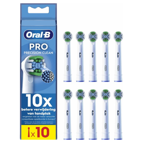 Oral-B Precision Clean Pro - Opzetborstels - CleanMaximiser Technologie - 10 Stuks