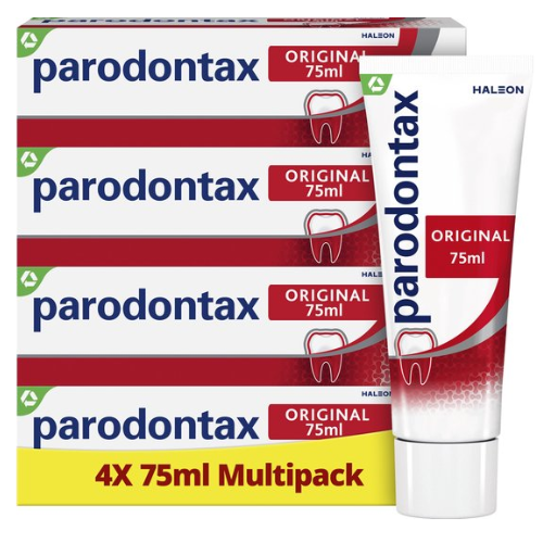 Parodontax - Original - daily toothpaste - against bleeding gums - 4x75 ml