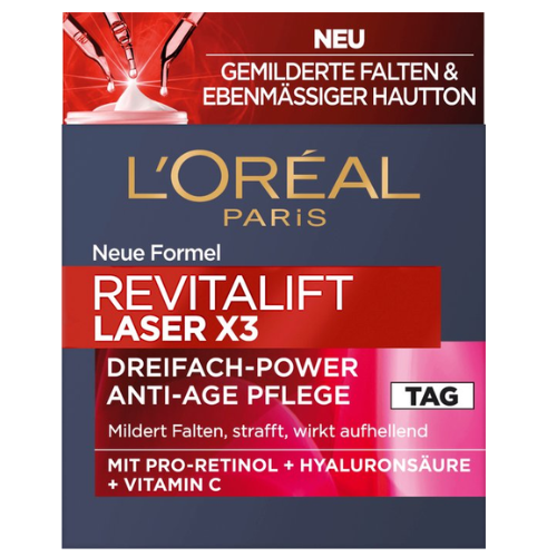 L'ORÉAL PARIS Day Cream Revitalift Laser X3, 50 ml
