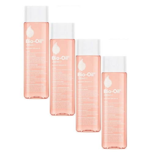 Bio-Oil Skin Oil - Skin Care Oil - 4 x 200 ml Value Pack