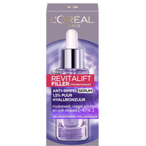 L'Oréal Paris Revitalift Pure Hyaluronic Acid Filler Serum - Anti Wrinkle - 30 ml