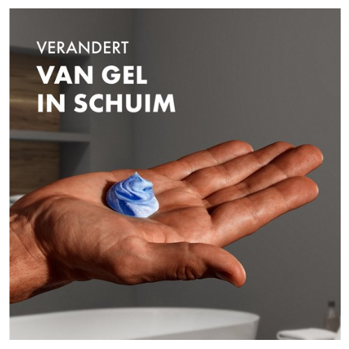 Gillette Fusion Shaving Gel - With Almond Oil - For Sensitive Skin - Value Pack 6 x 200ml