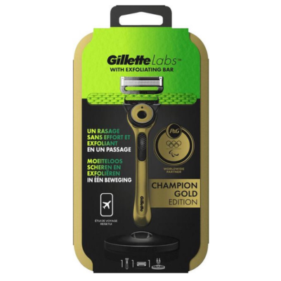 GilletteLabs Premium Gold Scheersysteem Met  1 Navulmesje