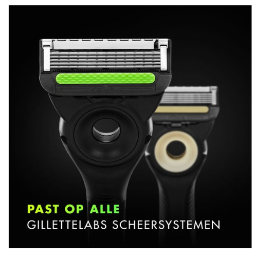 Gillette Refills For GilletteLabs - Exfoliating Bar And Heated Razor - 12 Razor Blades