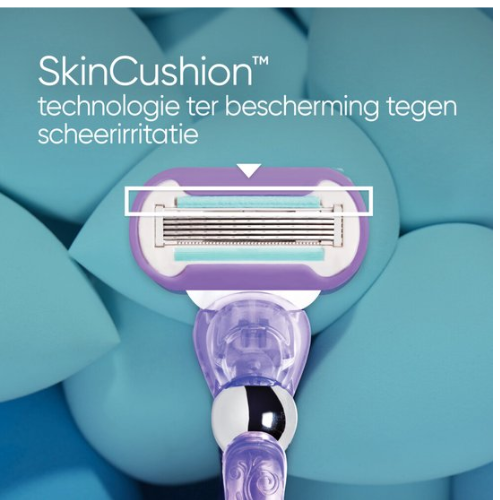 Gillette Venus Razor Blades Deluxe Smooth Swirl - Pack of 4