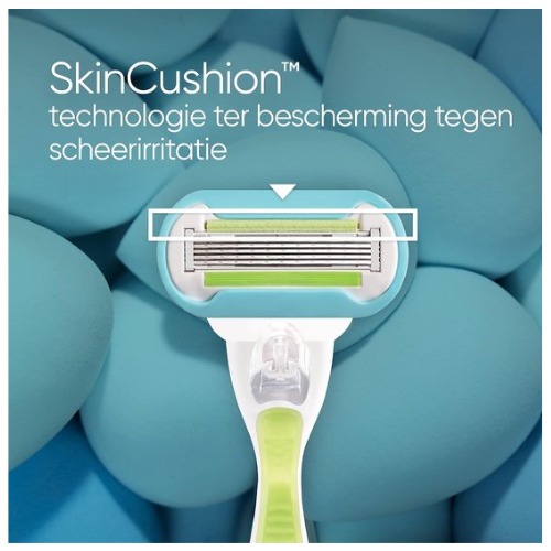 Gillette Venus Extra Smooth - Razor Blades For Women - 8 Refill Blades with Skin Cushion