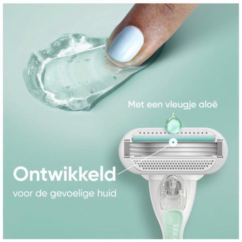 Gillette Venus Smooth Sensitive For Women Razor Blades - Pack of 4