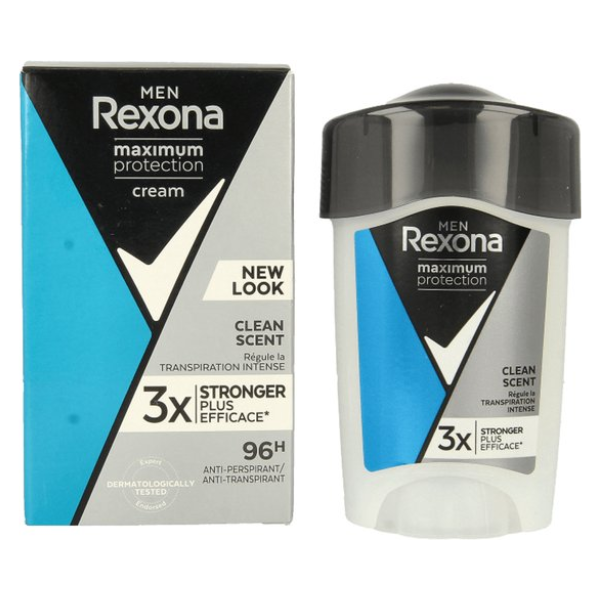 Rexona Men Maximum Protection - Deodorant - Stick - Clean Scent - 45ml