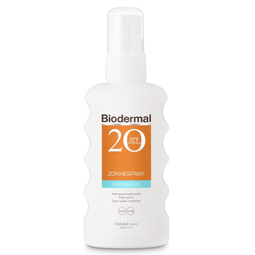 Biodermal Sunscreen – Hydraplus sun spray – Sunscreen spray with SPF 20 - 175ml