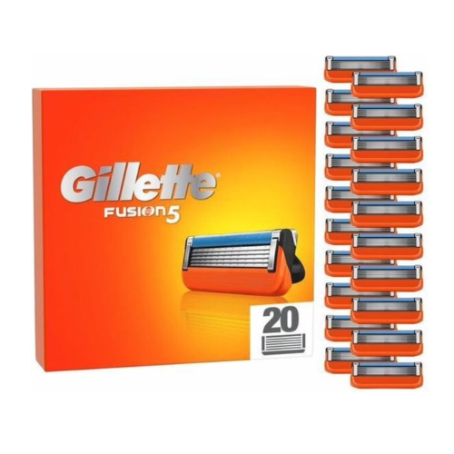 Gillette Fusion5 Razor Blades for Men - Pack of 20