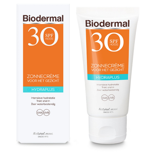 Biodermal Sunscreen - Sunscreen face - Hydraplus Face SPF30 50ml