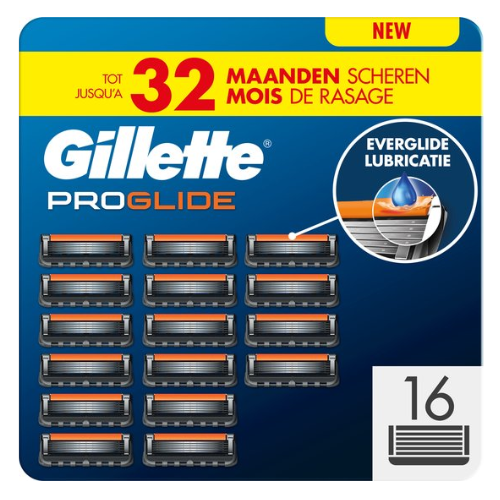Gillette Fusion5 Proglide Razor Blades For Men - Pack of 16